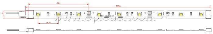 DC12V 60pcs/m 5050SMD outdoor CE&ROHS led strip kit