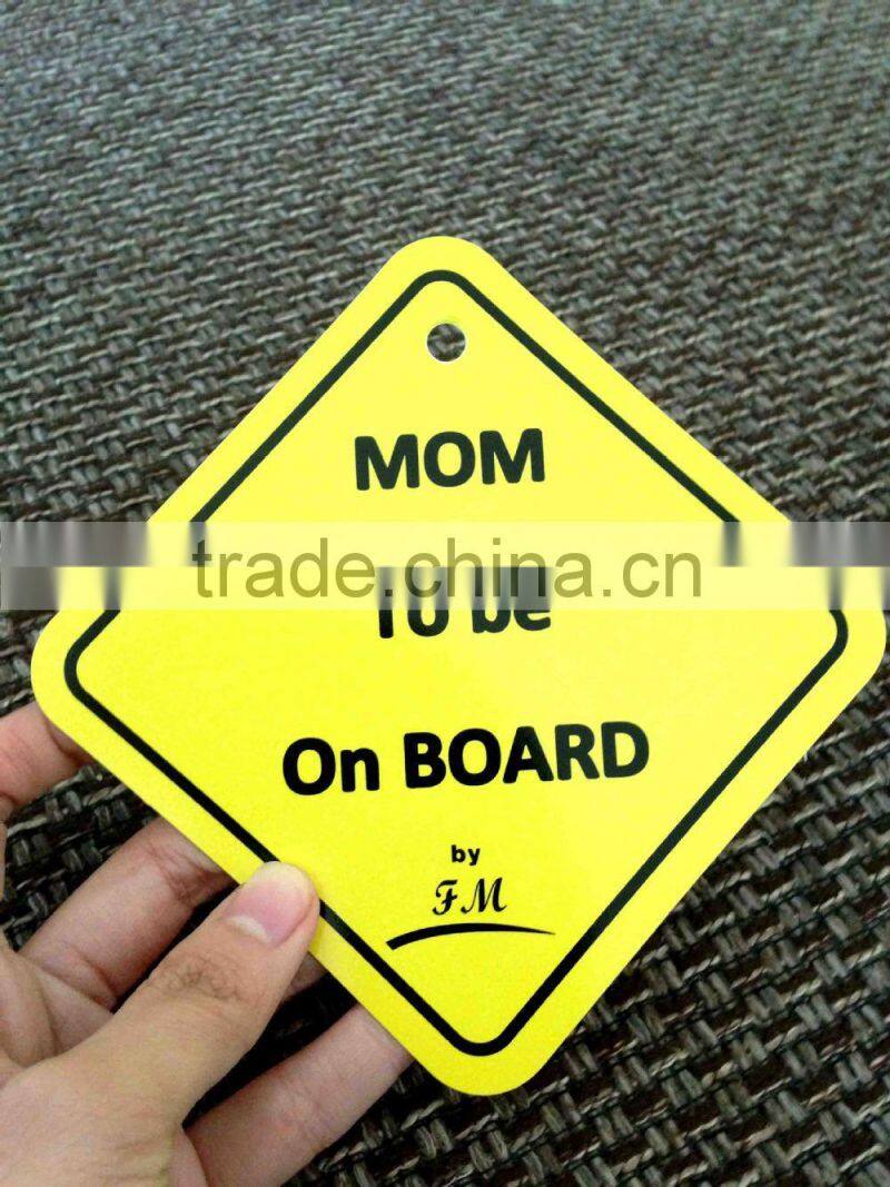 rectangle Car vinyl magnetic sign (M-CS114)