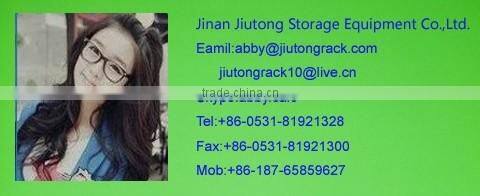 Galvanized durable selective steel sheet pallet racking