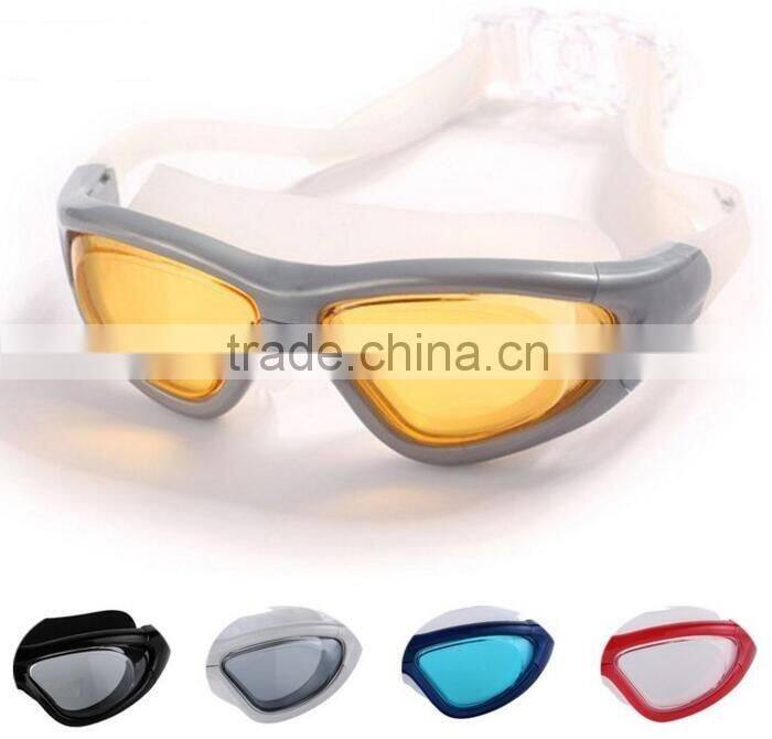 High quality cool wide vision swimming goggles