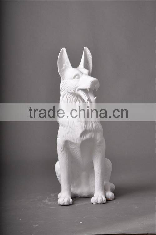 life size dog clothes model