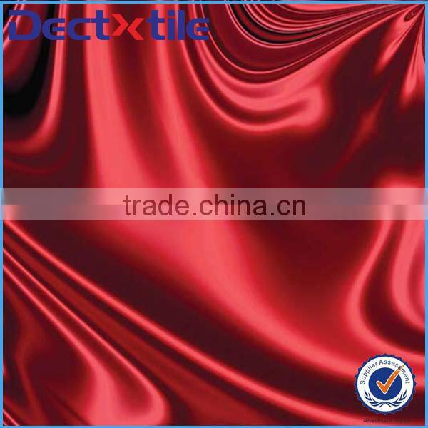 Skirt fabric 100%polyester skirt fabric satin fabric for skirt