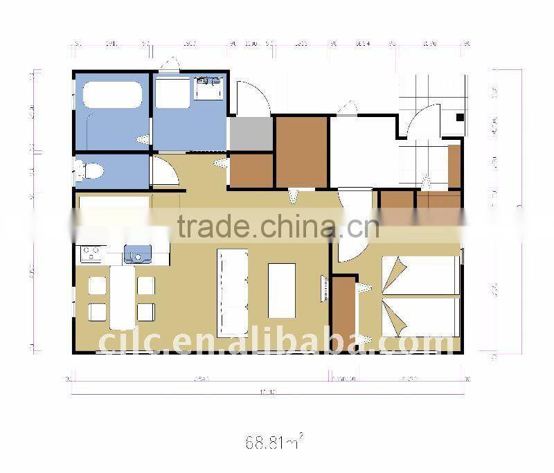 flat-pack classroom container