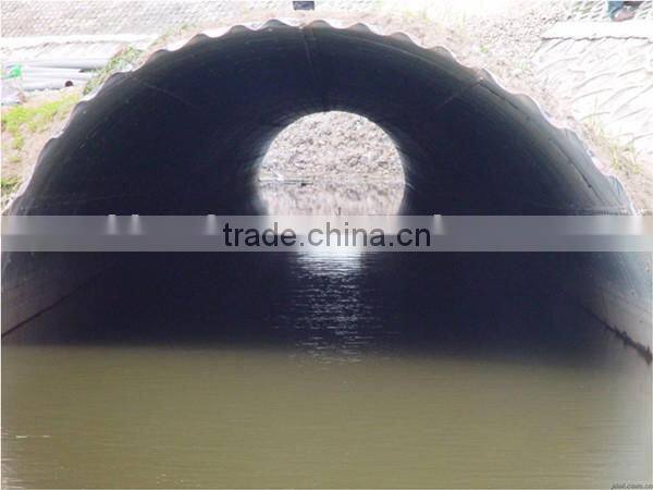 Sinta half circle galvanized corrugated steel pipe