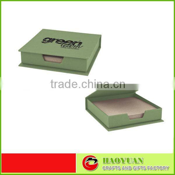 Free samples Recycled paper box with sticky notes for promotion-HYSN015