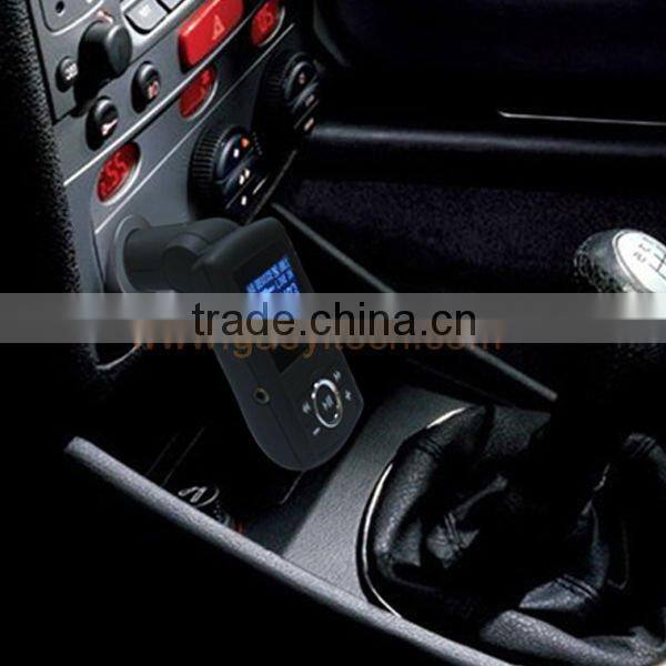 2016 Alibabba Hot sales Car mp3 player FM Transmitter with LCD display screen
