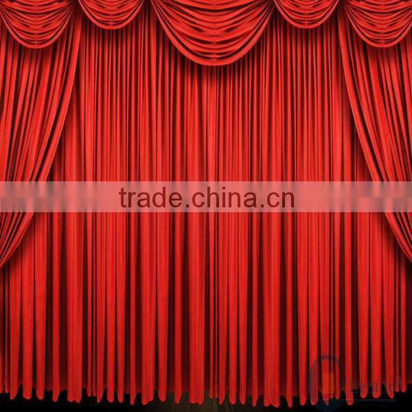china stage decoration ready made drapes and curtains