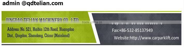 Hydraulic Four Post Car Parking Lift Garage Kits For Sale