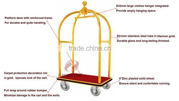 Heavy Duty Value Bellman Cart,hotel bellman carts