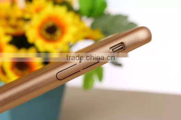 Solid Color PU Mobile Phone Back Case For iPhone 6s Plus