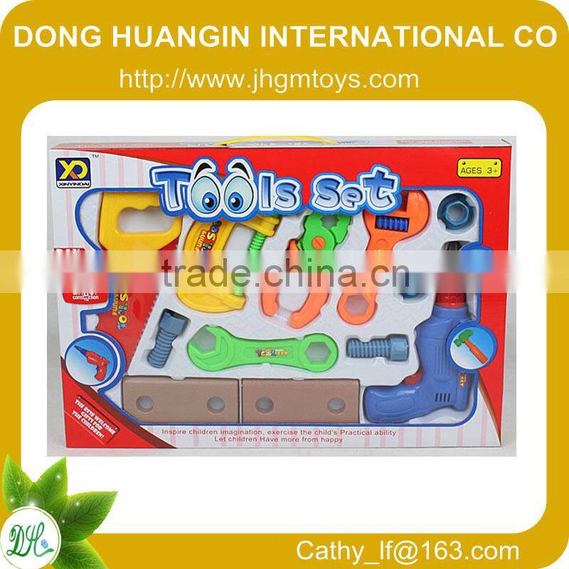 Wonderful kids tool and brains toys,plastic tool sets
