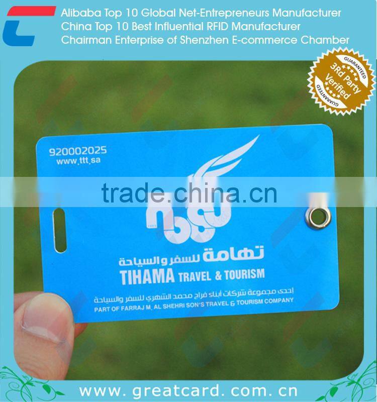 Plastic VIP Luggage Tag