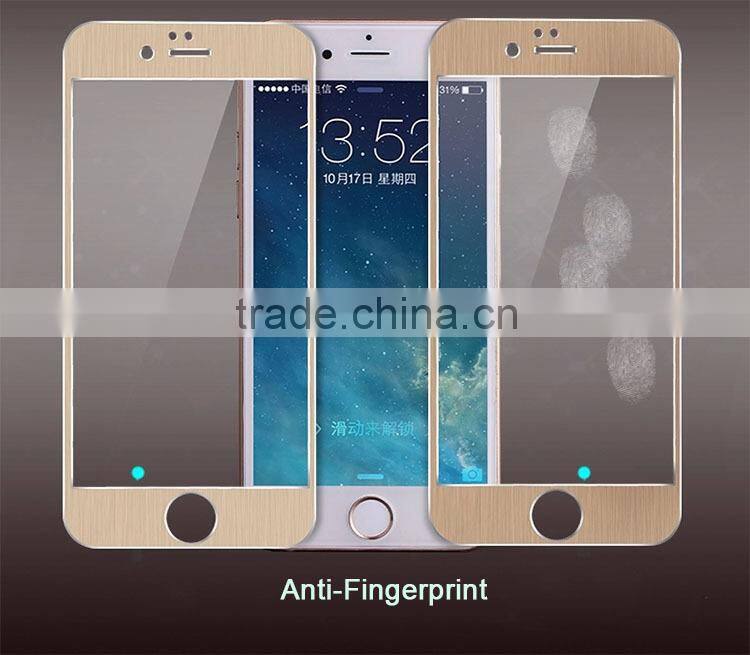 For Samsung galaxy A7 metal tempered glass 0.3mm 9H mobile glass screen protector for A7