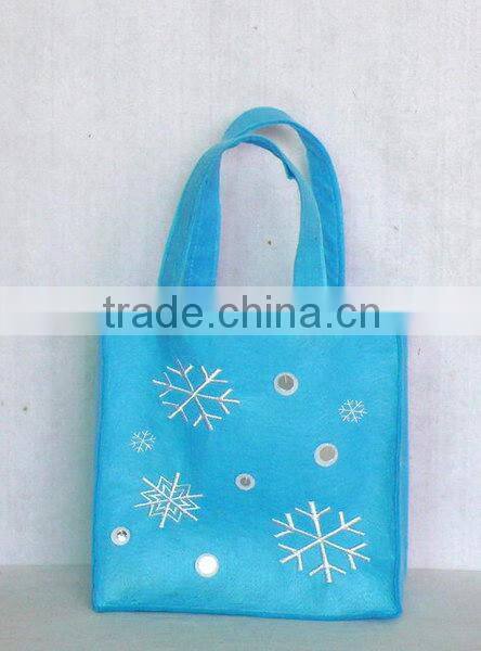 elegant Christmas santa sack