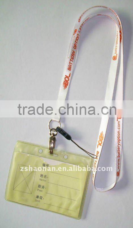 Promotion ID card holder neck straps