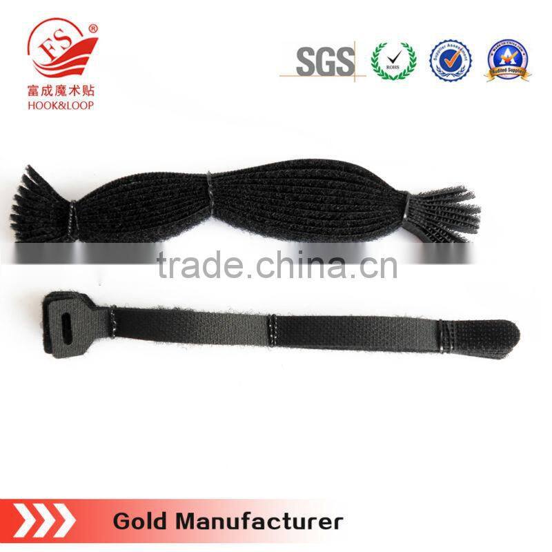 magic wire hook and loop back to back strap protection stap