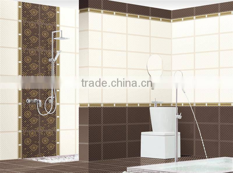 Cheap non-slip chinese embossed wall decor tiles