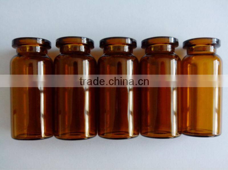5ml clear glass vial used in lyophilization