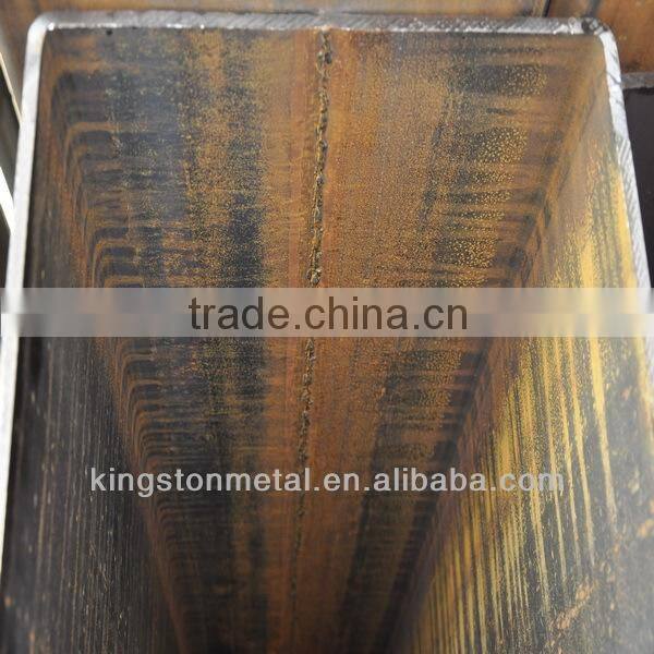 China hot rolled carbon square steel pipes