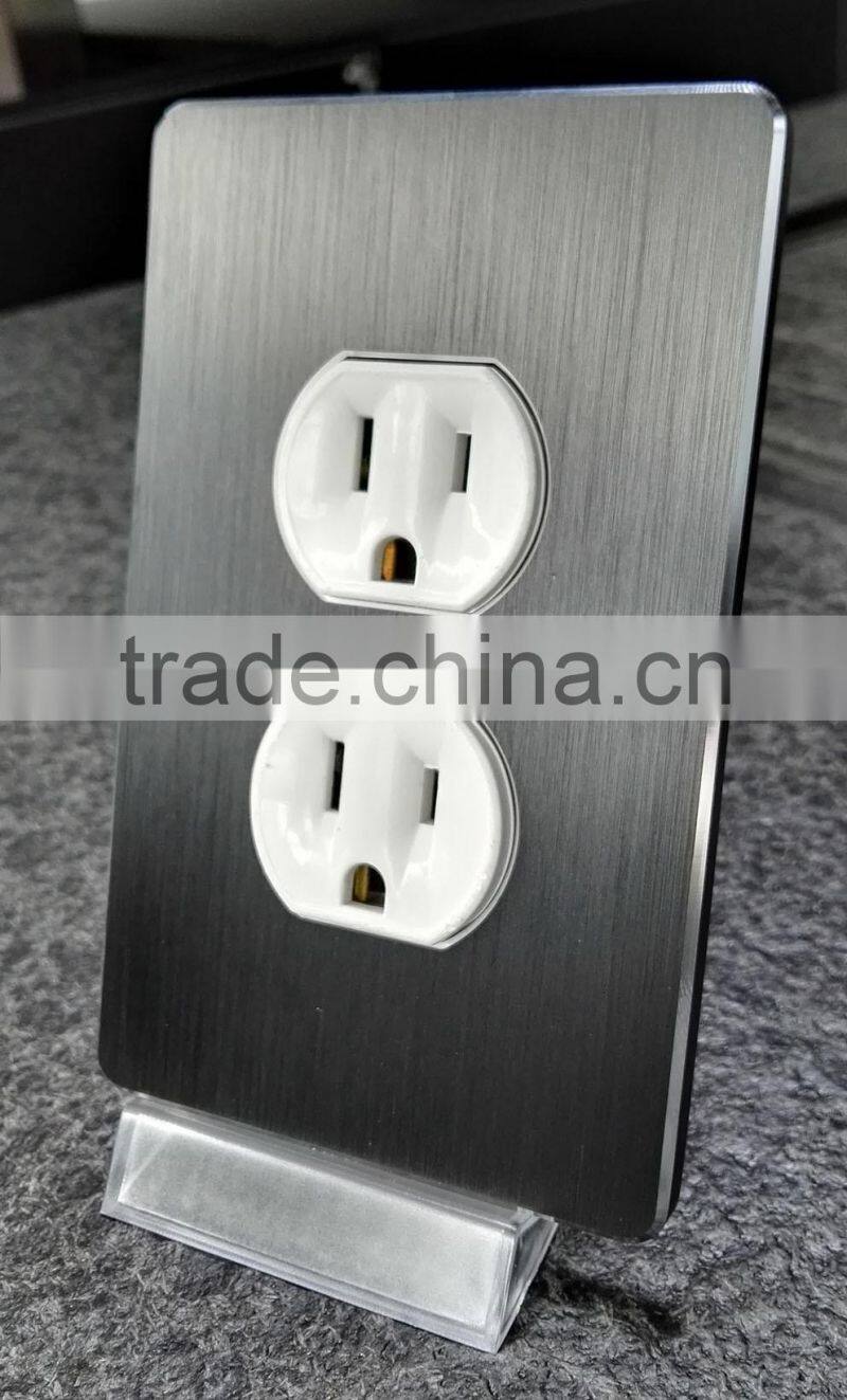 So many kind of metal switch plate fit North America switches