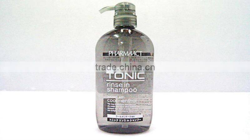 PHARMAACT COOL TONIC Rinse in Shampoo Bottle Infused with Cool Menthol Made in Japan TC-005-02