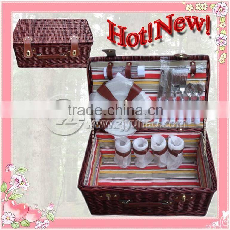 Antique Picnic basket for 2/4 at new style with best price and superior quality