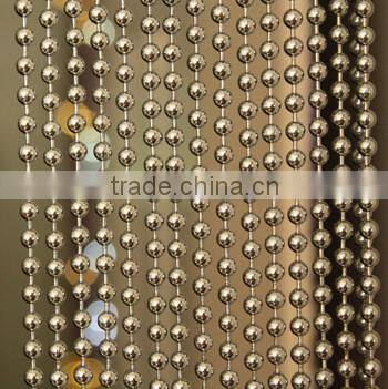 colorful ball chain necklace with connector