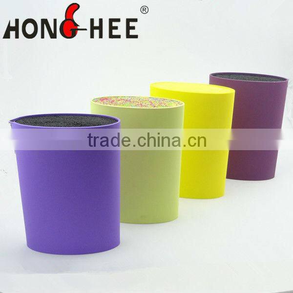 Plastic Round Knife Block