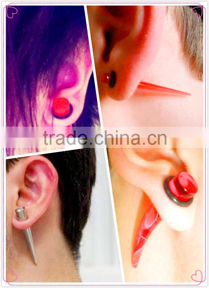 Wholelsale Custom Acrylic Stretching Ear Taper Set