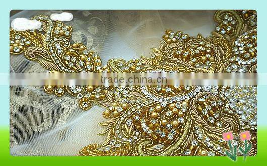 Garment accessory large size wedding applique