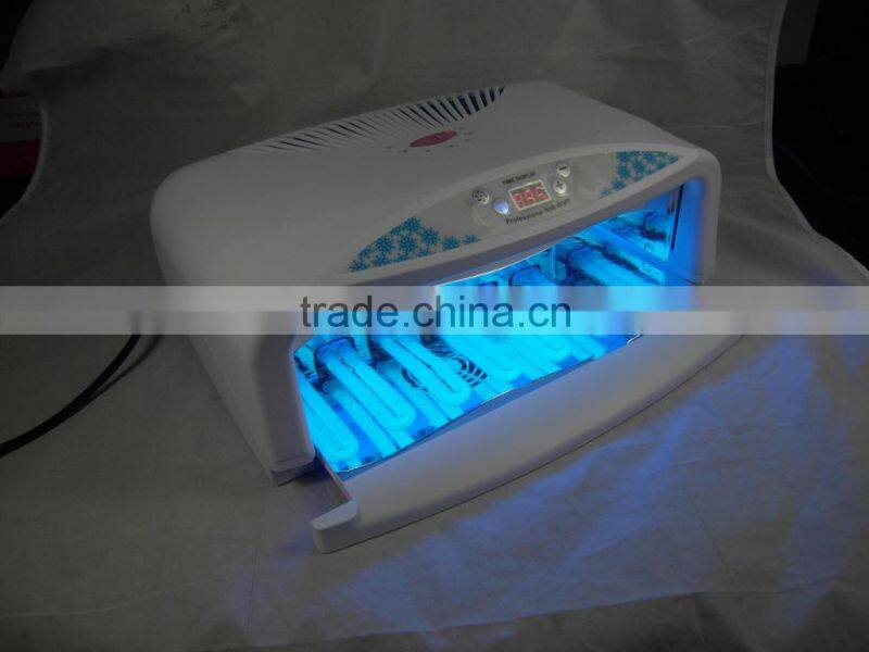 Powerful 54 watts UV Gel Nail Dryer Machine Gel Curing UV Light with timer and fans , can cure both hand and foot