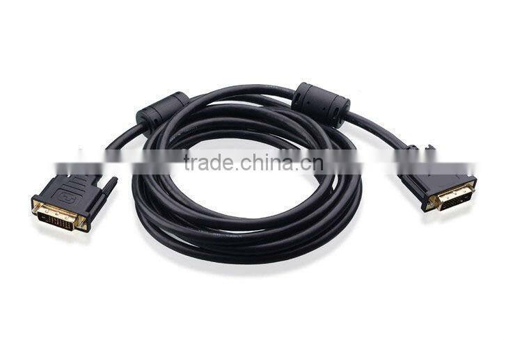 DVI-D Dual Link M/M Cable 10ft, 100% Bare Copper