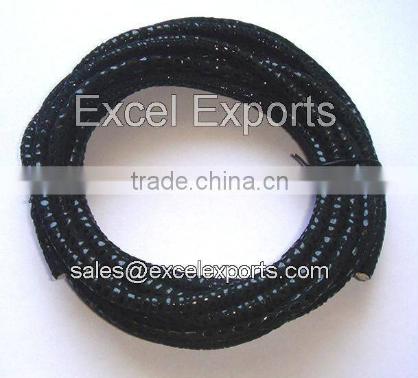 Leather Cords Braided 5mm from India