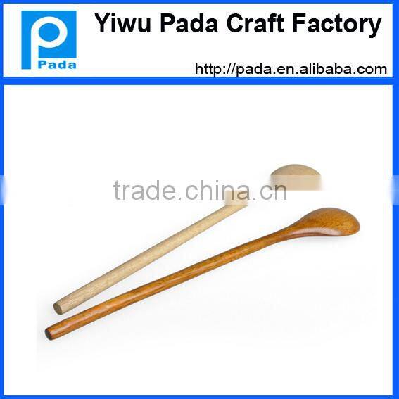 Wooden Coffee Tea Spoon Kusunoki Lines Long Handle Spoon