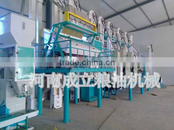 millet processing machine