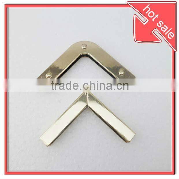 light gold metal bag corner,handbag corner,bag accessory