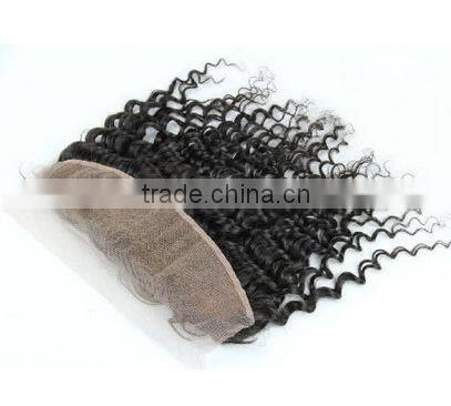 14'' brazilian silk base closures ear to ear lace frontal