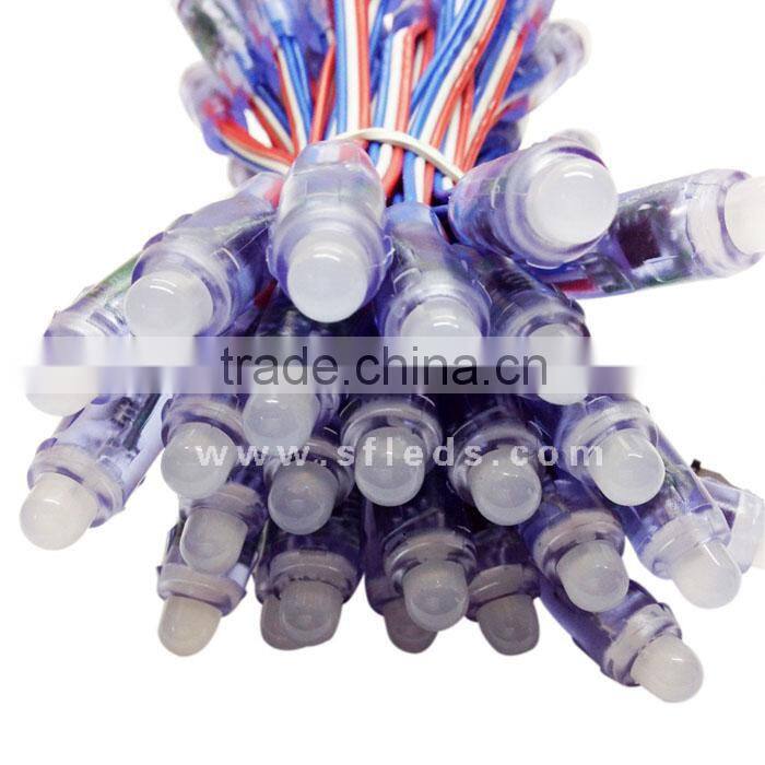 DC12V Bullet Led 12mm Waterproof IP68 WS2811 Pixel Addressable RGB Lighting