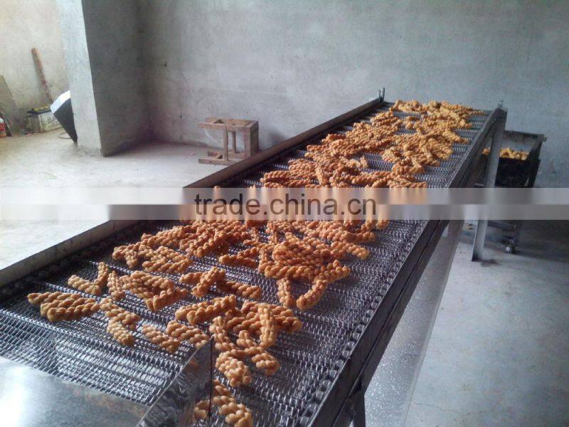 China Traditional Snacks Fried Dough Twist Machine Production Line