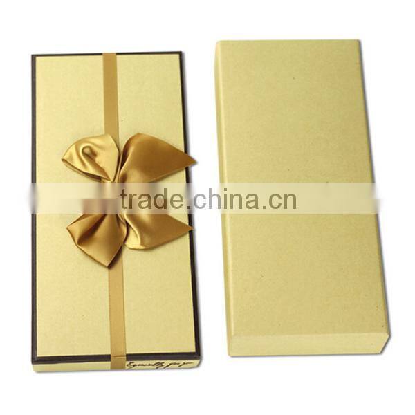 Brown Paper Wallet Scarf Paper Gift Box