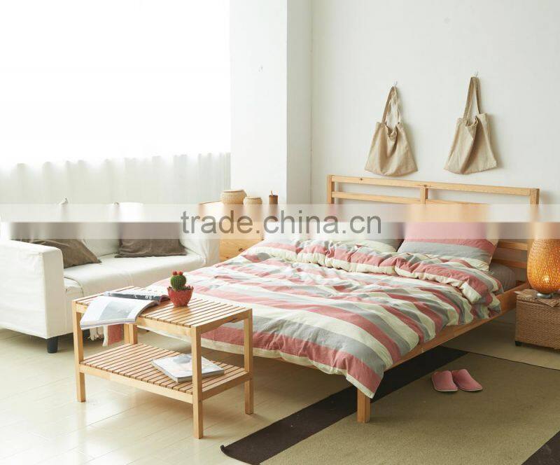 2015 new stripe Colorful Cotton Bedding set/ Sheet Set/ Duvet Cover Set