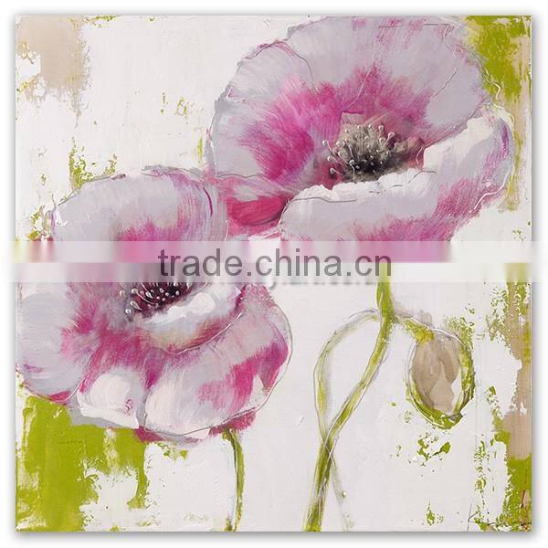 flower oil painting pictures of Handmade Canvas Art Oil Painting