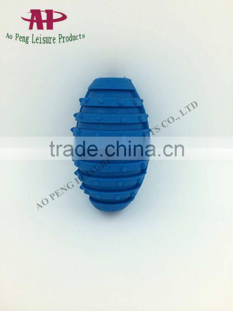 Pet Toy Rubber Ball Shape Bite Toy Bell Sound Dog Toys