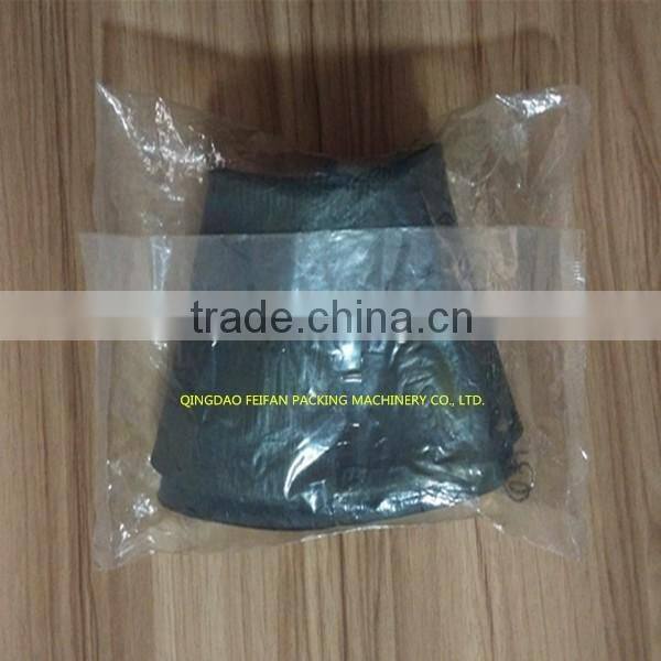 Servo Motor Control Motorcycle Inner Tube Automatic Packaging Machine