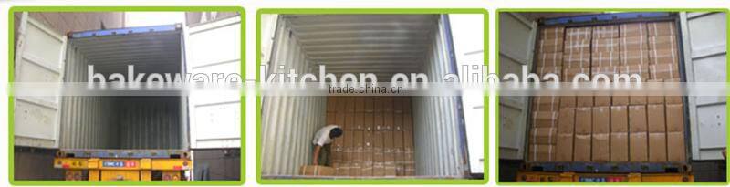 Eco-friendly oven safe heat resistant large muffin pan for 6 pcs