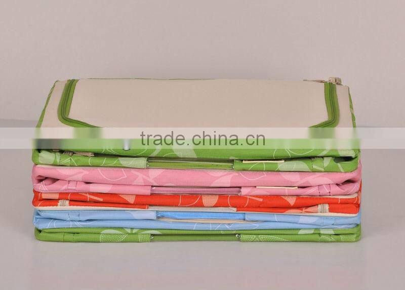 Foldable steel storage box