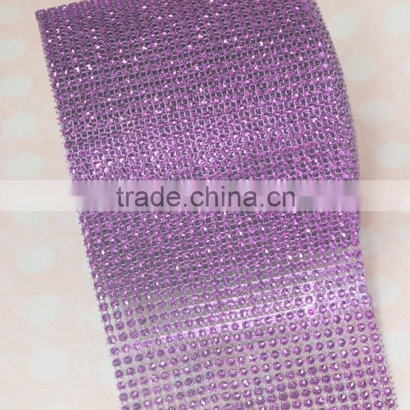Diamond Mesh Wrap Roll Rhinestone Ribbon Wedding Cake Decor
