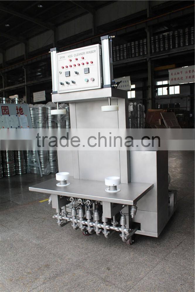 50l two heads beer canning washing machine equipment