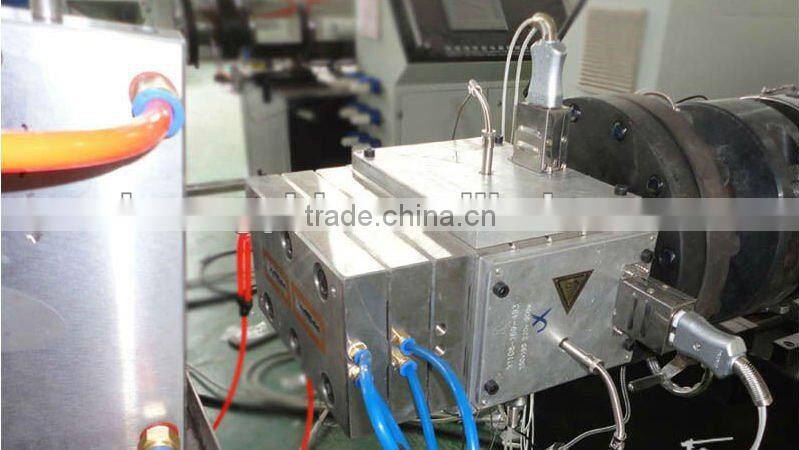 Plastic PVC Windowsill Profile making machine / wpc plastic machine
