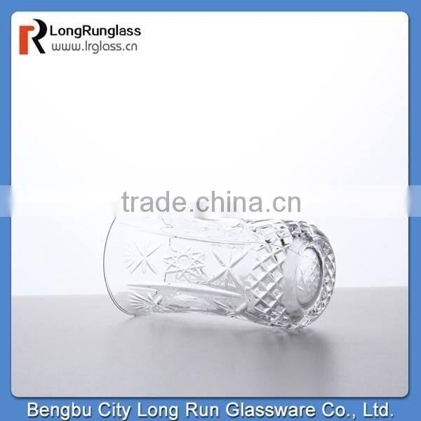 LongRun fashinable crystal home use milk&fruit juice glass tumbler